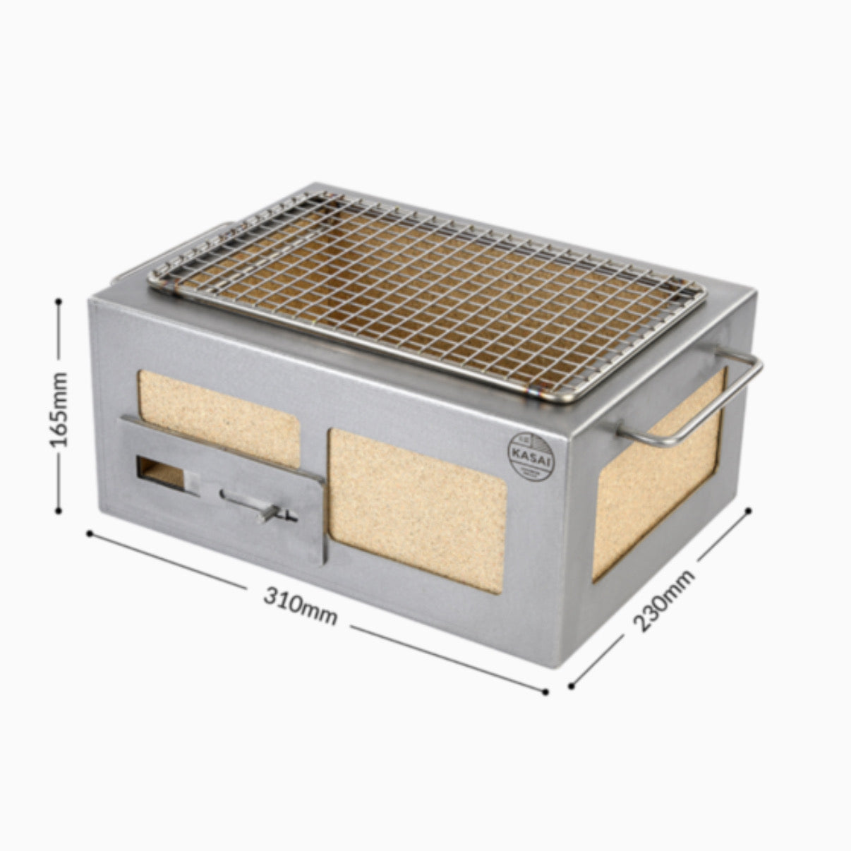 Kasai Konro Grill with Stainless Steel Frame V2 - Globaltic