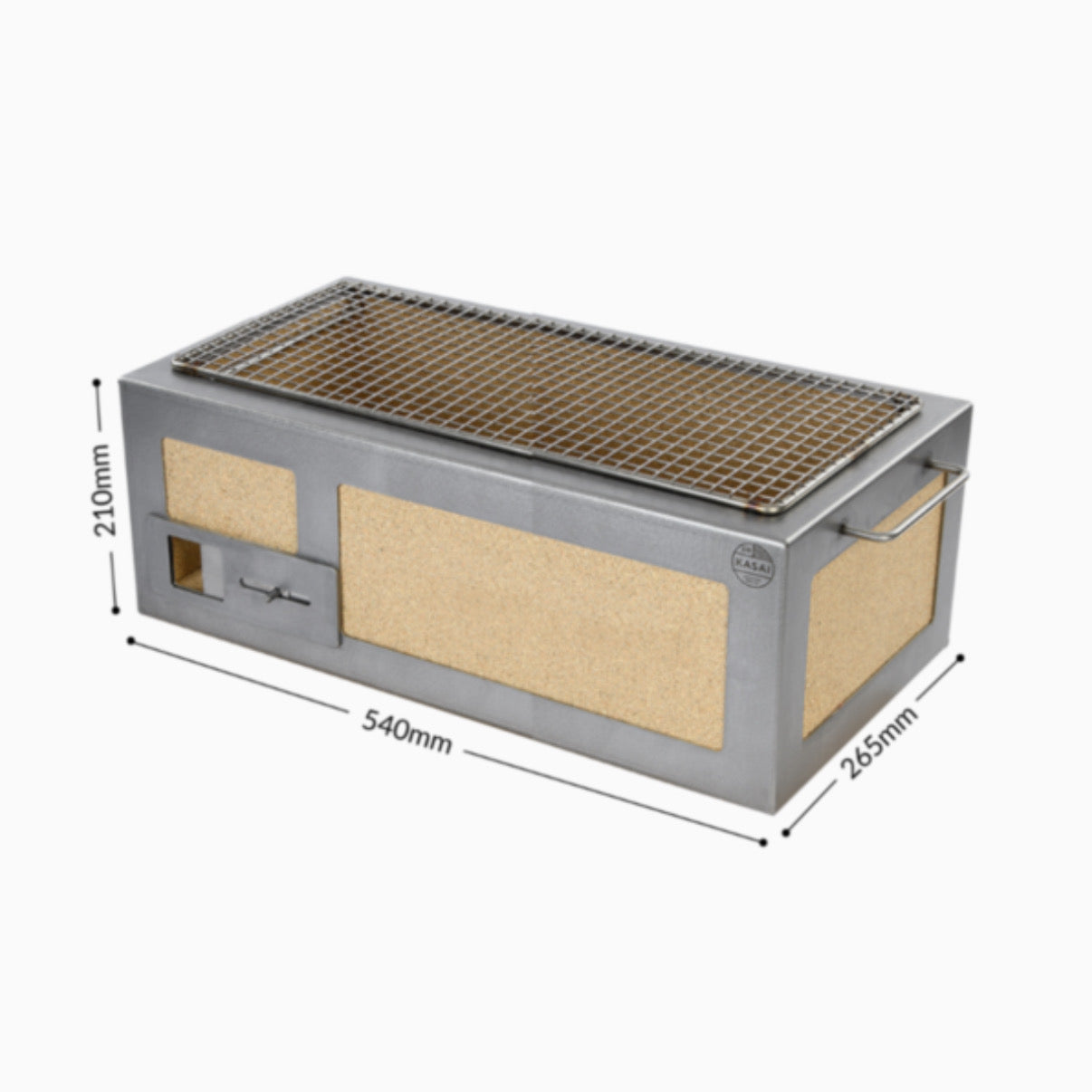 Kasai Konro Grill with Stainless Steel Frame V2 - Globaltic