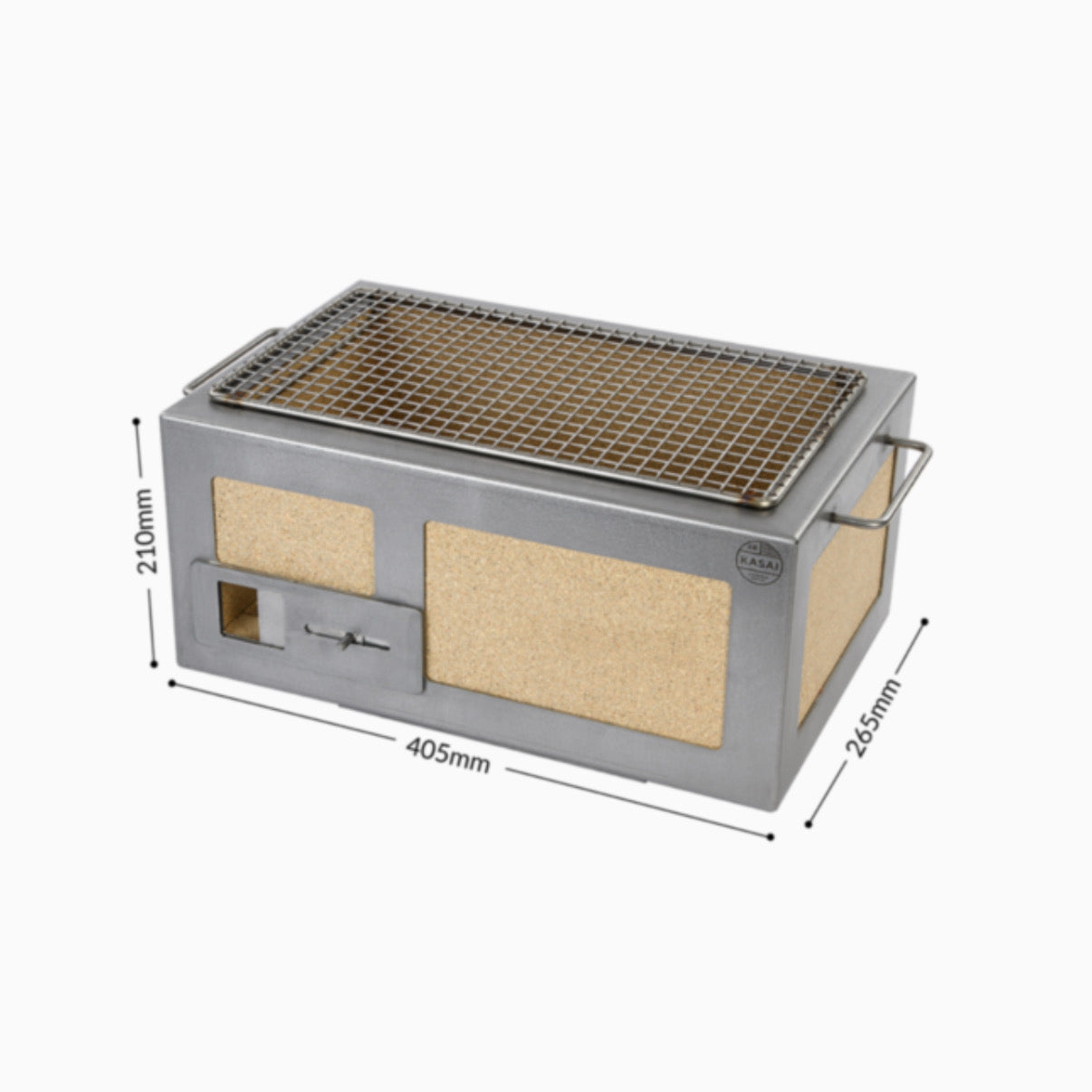 Kasai Konro Grill with Stainless Steel Frame V2 - Globaltic