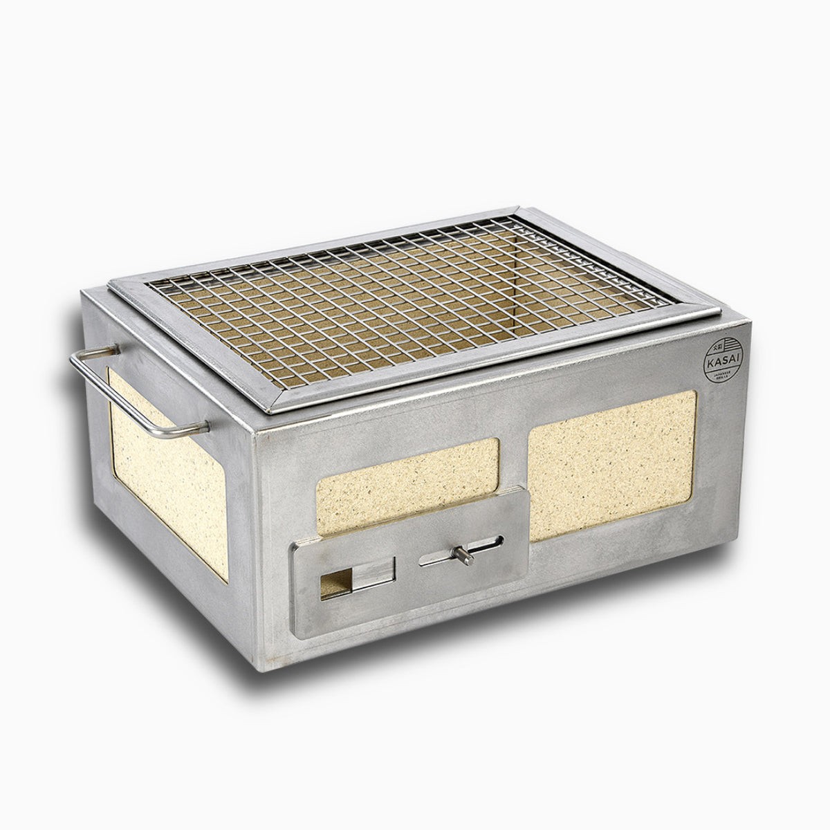 Kasai Konro Grill with Stainless Steel Frame V2 - Globaltic