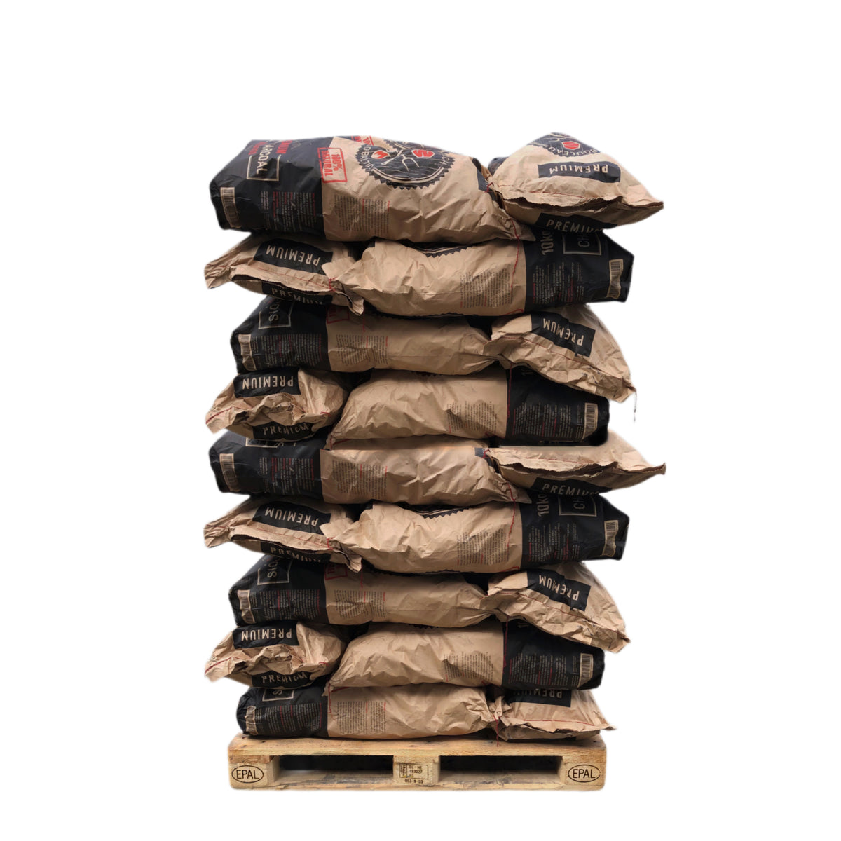 Birch charcoal 5kg Pallet - Globaltic