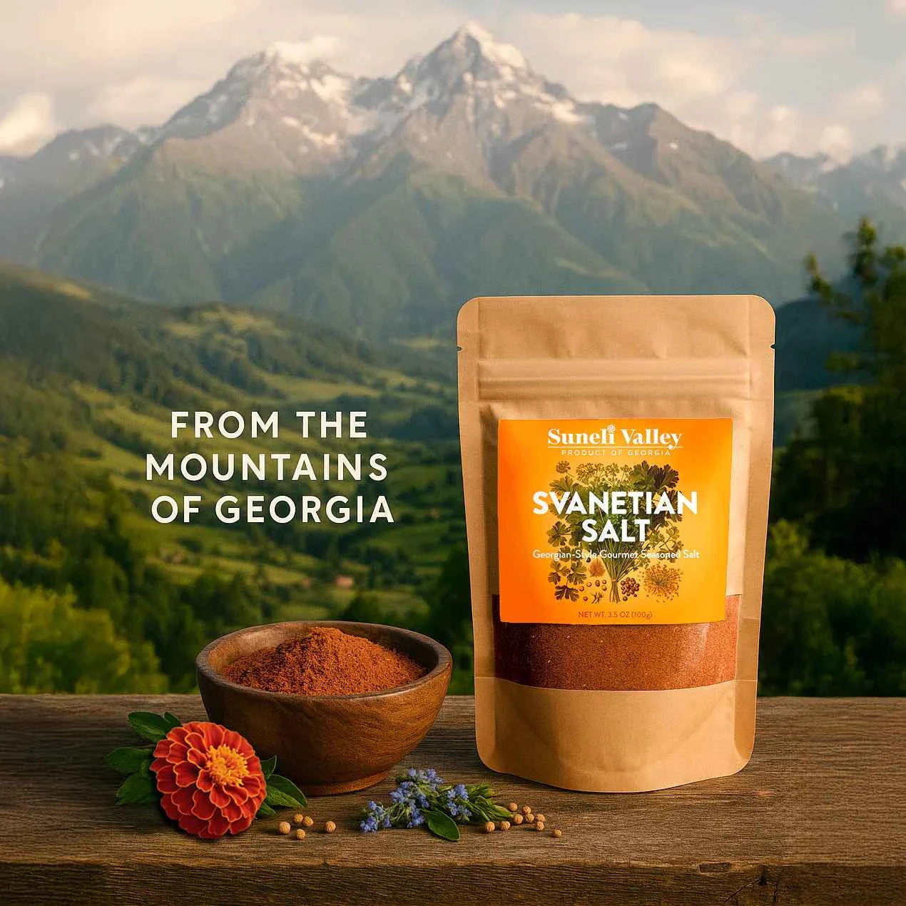 Svanetian Wild Herb Salt 100g