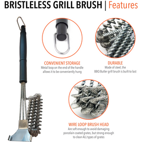 Bristless Grill Brush